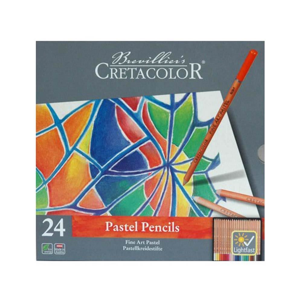 Cretacolor Fine Art Pastel Kalemler Metal Kutu 24 Renk 470 24