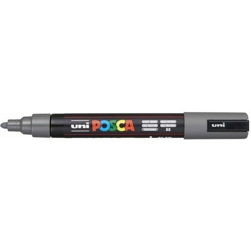 Unı Posca Pc-5M 1.8-2.5 Derin Gri Su Bazlı Markor