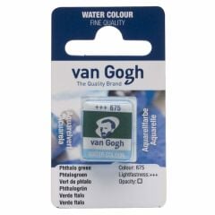 Sulu Boya Van Gogh Tablet No:675 Phthalo Green