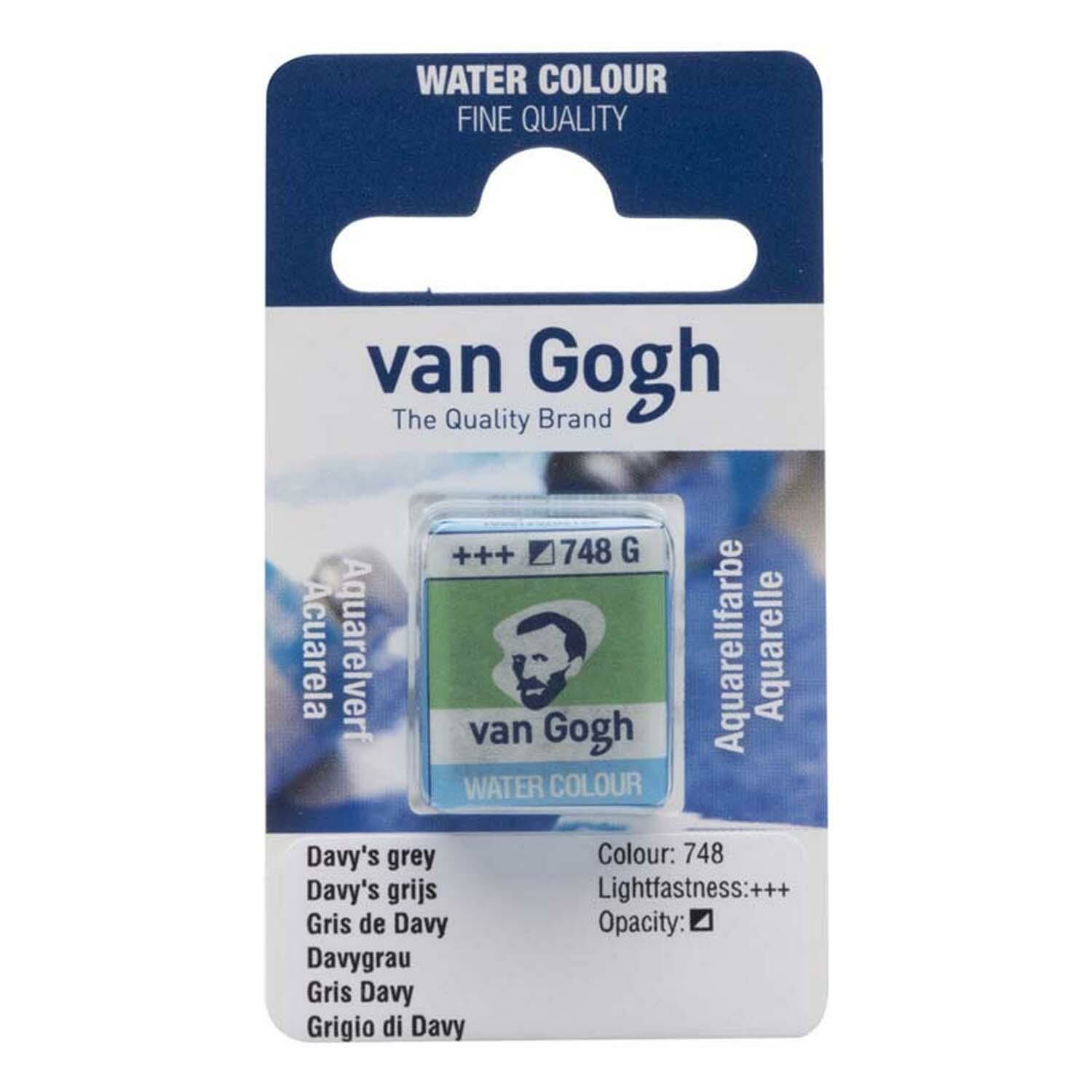 Sulu Boya Van Gogh Tablet No:748 Davys Grey