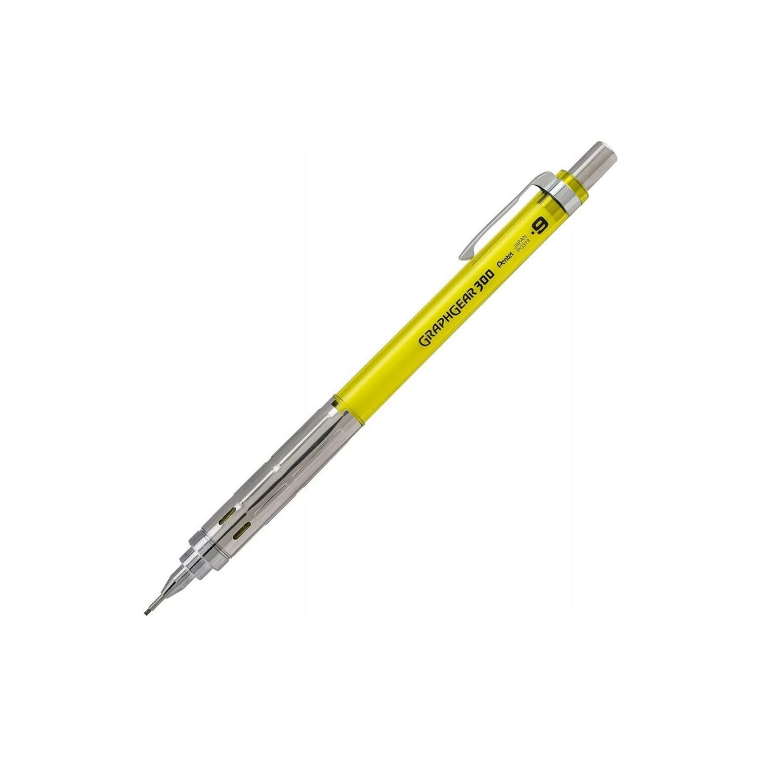 Pentel GraphGear 300 Versatil Kalem 0.9mm Sarı PG319-TGX
