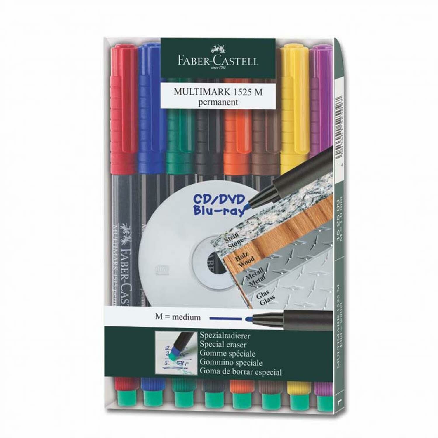 Faber-Castell Permanent (M)  8Li  Takım