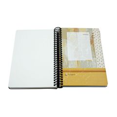 Gıpta VIP 17x24 140 Yaprak Çizgisiz Deri Kapak Defter