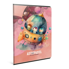 Gıpta Astropastel A4 80yp Kareli Tel Dikiş. Karton Kapak Defter