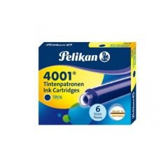 Mrk. Pelikan Kartuş Mavi 6'Lı