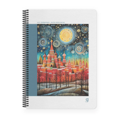 Gıpta City 17X24 80yp Kareli Sp Sert Kapak Defter 7255