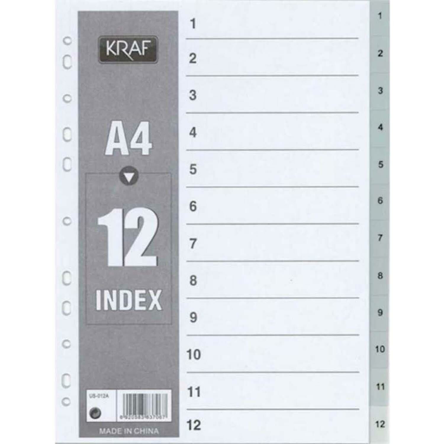 Kraf Separatör 1012 1-12 Rakam