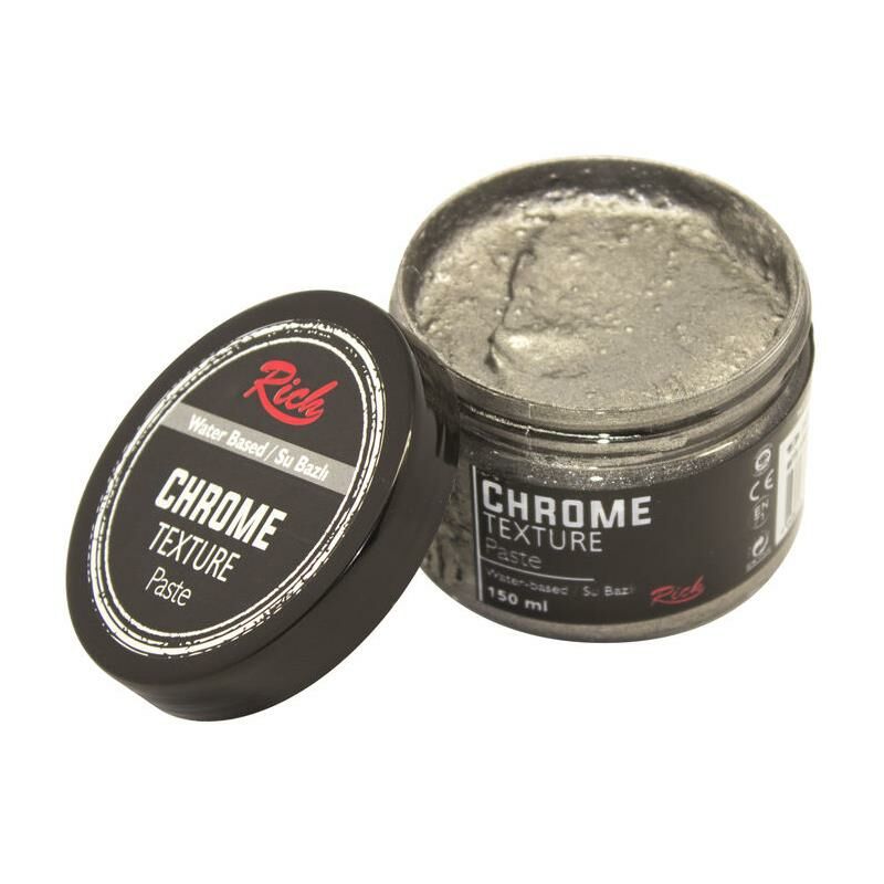 Rich Chrome Texture Paste 9216 Antik Gümüş