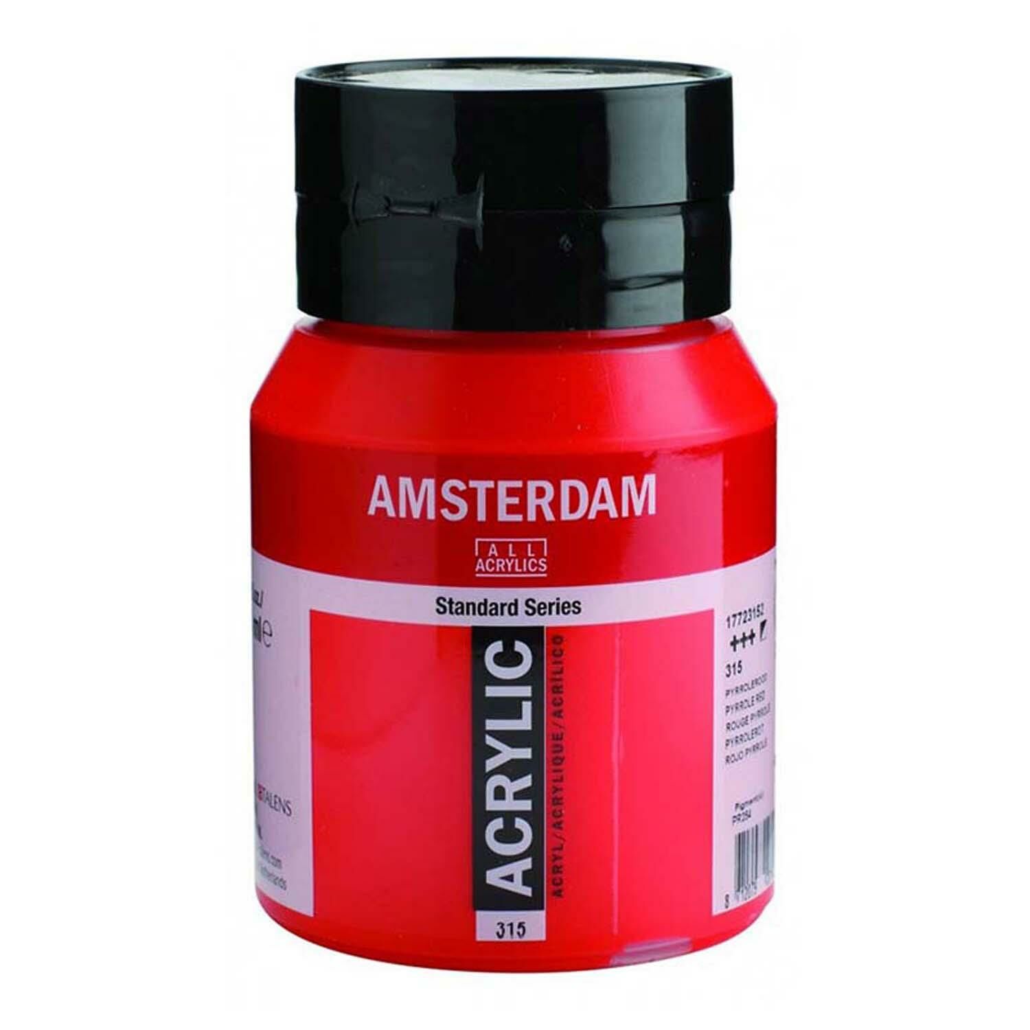 Amsterdam Akrilik 500Ml. Pyrrole Red
