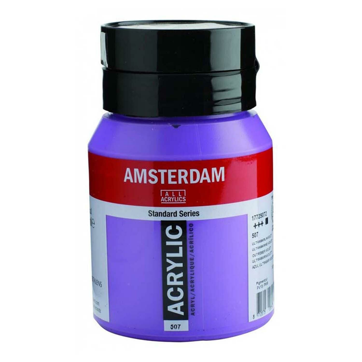 Amsterdam Akrilik 500Ml. Ultram. Violet