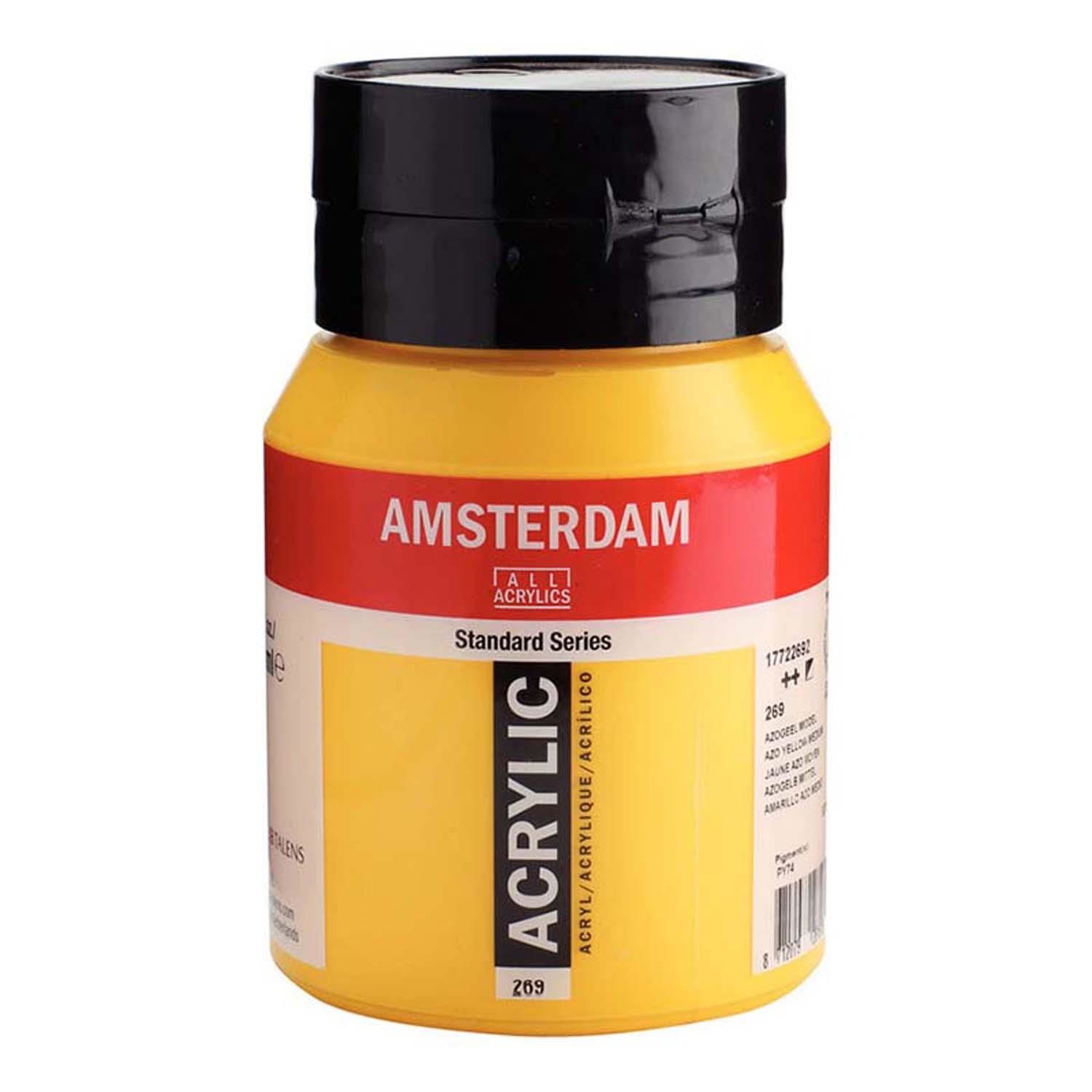 Amsterdam Akrilik 500Ml. Azo Yellow Md