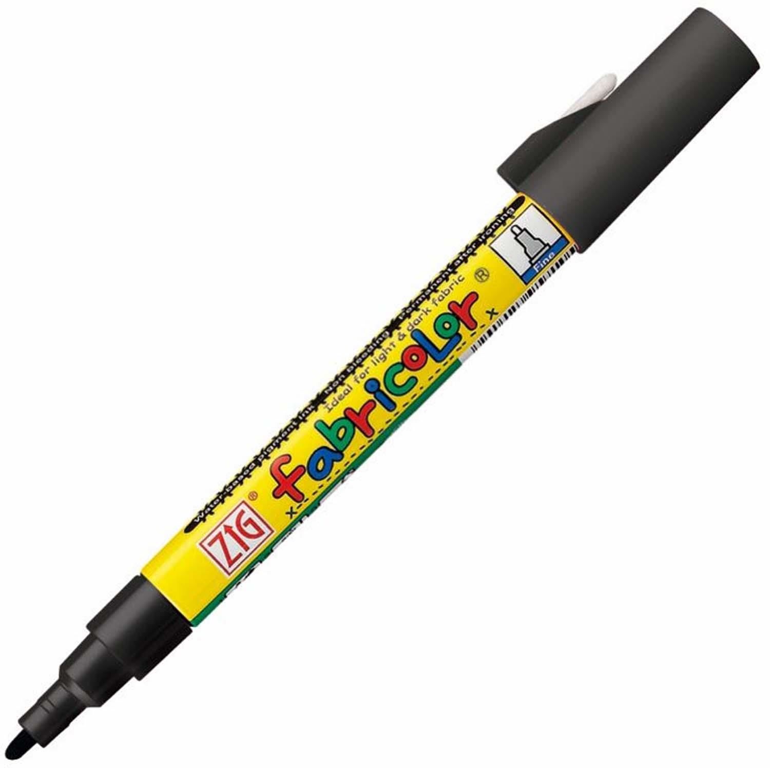 Zıg Fabrıcolor Sıyah Kumas Kalemı Pfc-20