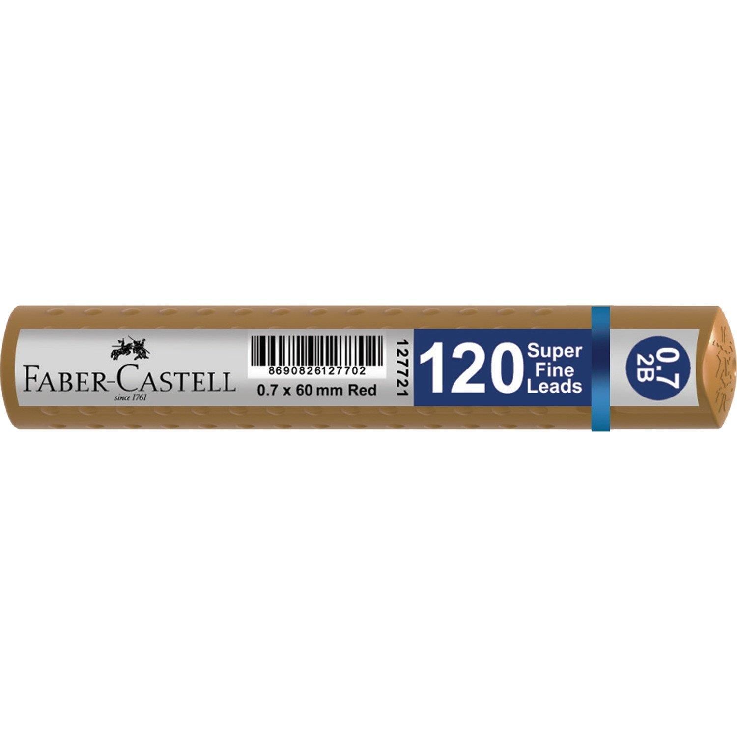 Faber Castell Grip 0.7 2b 60mm Min 120li Gold