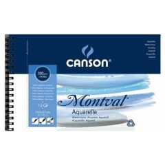 Canson Montval A5 300Gr 12 Yaprak Suluboya Bloğu