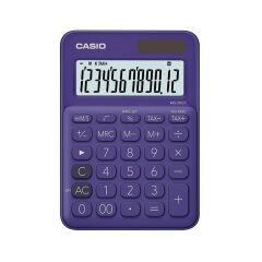 Casio MS-20UC-PL 12 Hane Mor Masa Üstü Hesap Makinesi