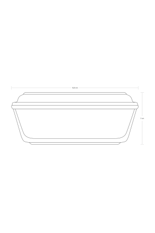 Paşabahçe 97711 Frigo Tereyağlık - 480 ml