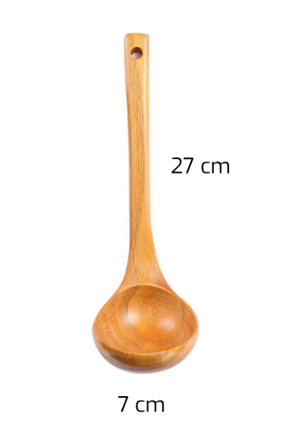 Bamboo Çorba Kepçesi - 27 cm