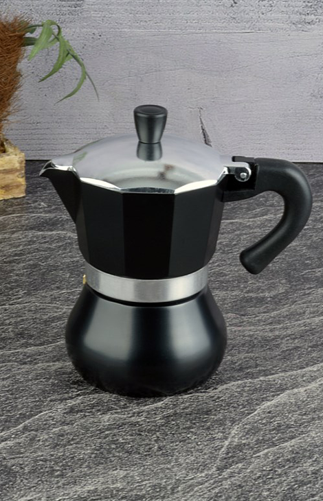 Tohana Moka Pot 3 Fincan Siyah