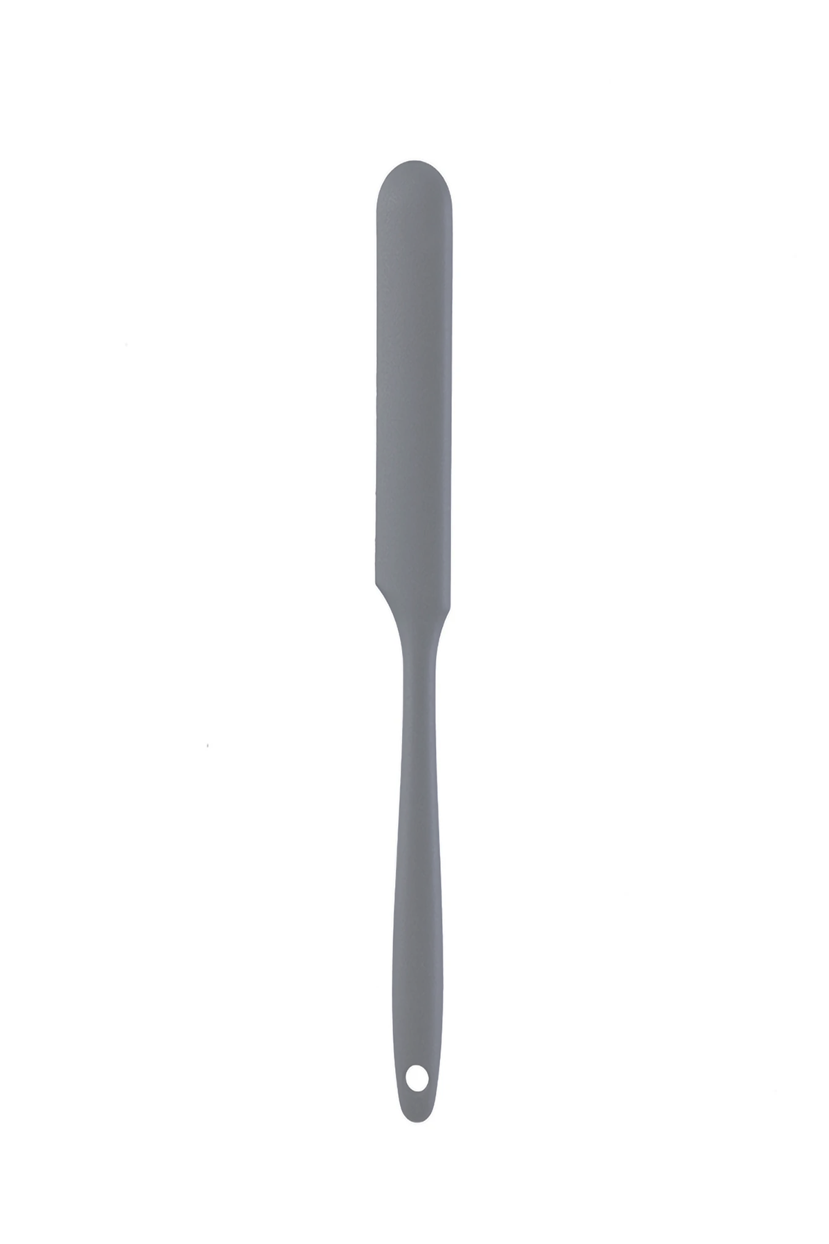 Isıya Dayanıklı Kauçuk Silikon Pasta Spatulası - 25cm - Gri