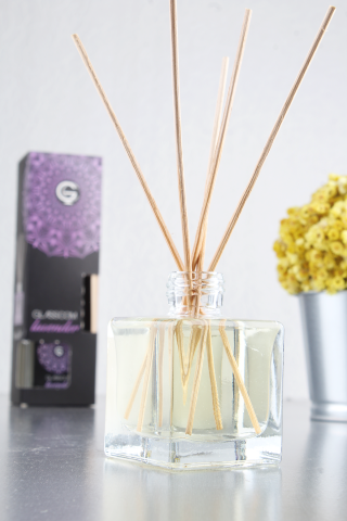 Bambu Çubuklu Dekoratif Ortam Kokusu - Lavender