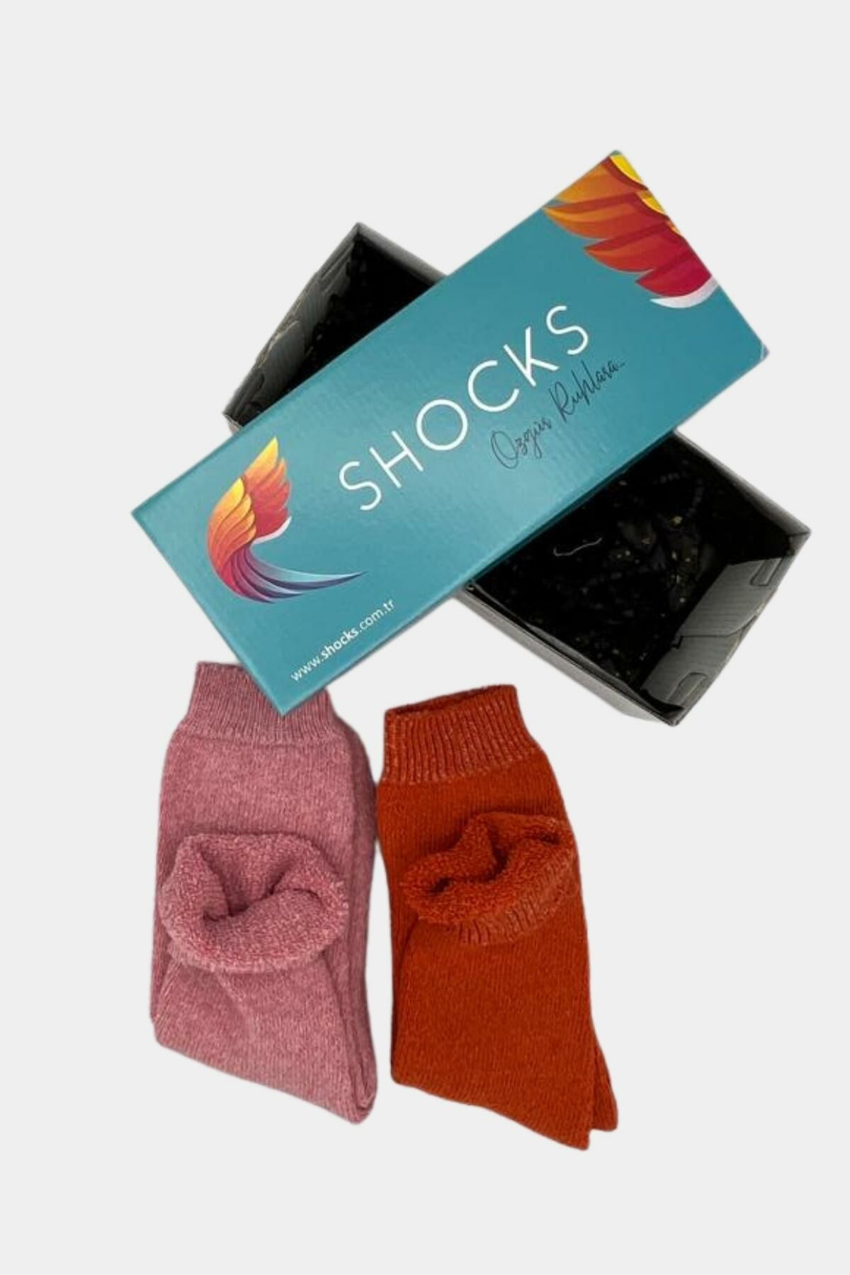Shocks 2'li Kadın Kutulu Termal  Kışlık Çorap