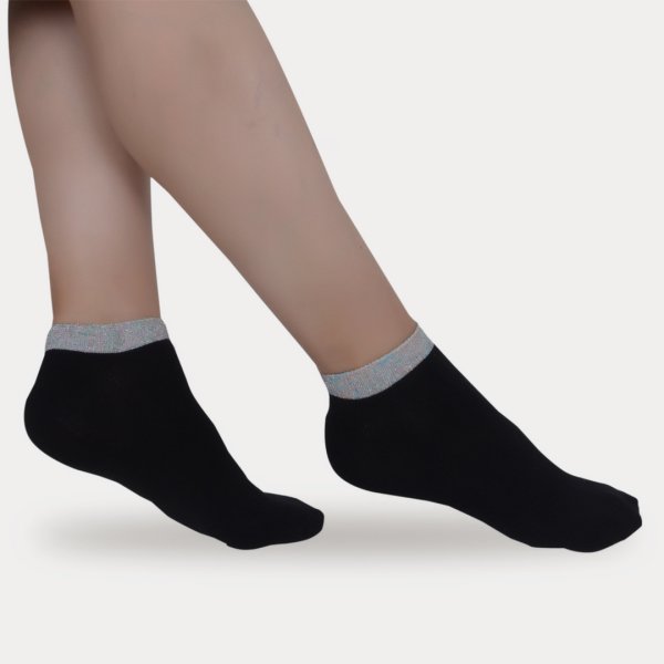 Shocks 3'lü Kadın Sim Detaylı Patik Çorap