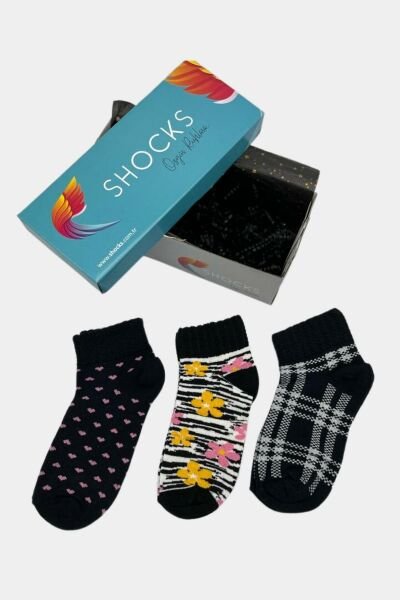 Shocks 3'lü Kışlık Patik Çorap Kutusu