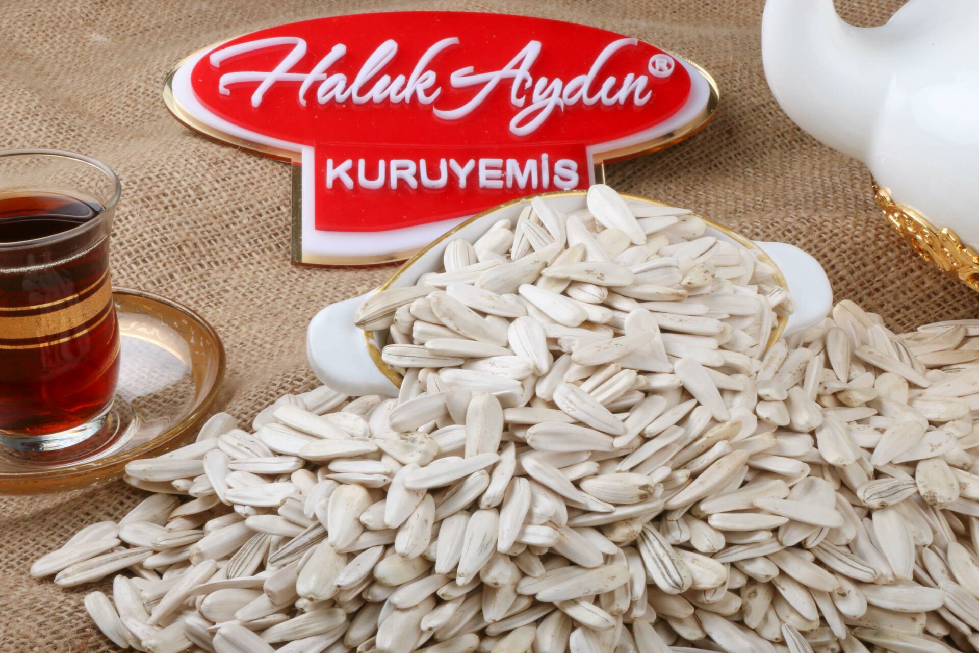 Haluk Aydın Kuruyemiş Çiğ Beyaz Ay Çekirdeği 500 G