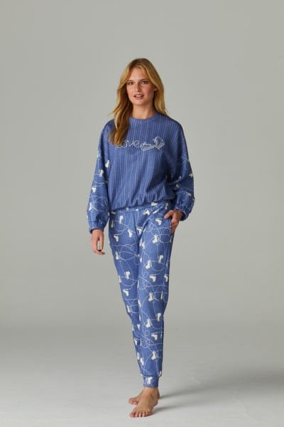Erica Oversize Kadın Pijama Takımı
