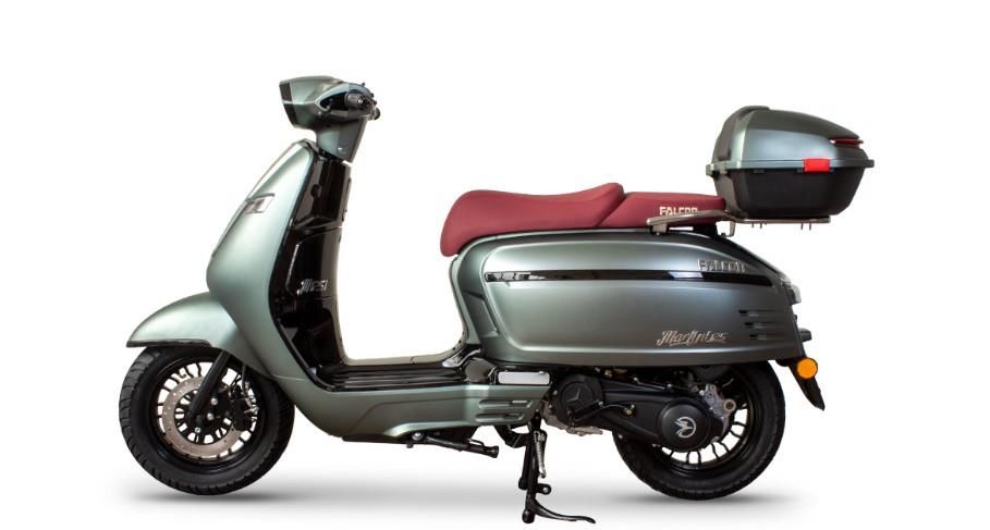 FALCON MARTINI 50CC KIRMIZI-GRİ  BENZİNLİ SCOOTER