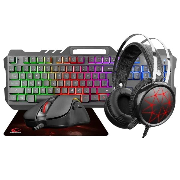 RAMPAGE X-JAMMER PLUS COMBO 4Ü1 ARADA GAMING SET