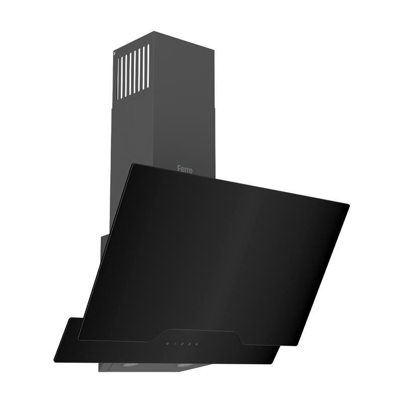 FERRE D063 GİRİNTİLİ 60CM SİYAH DAVLUMBAZ