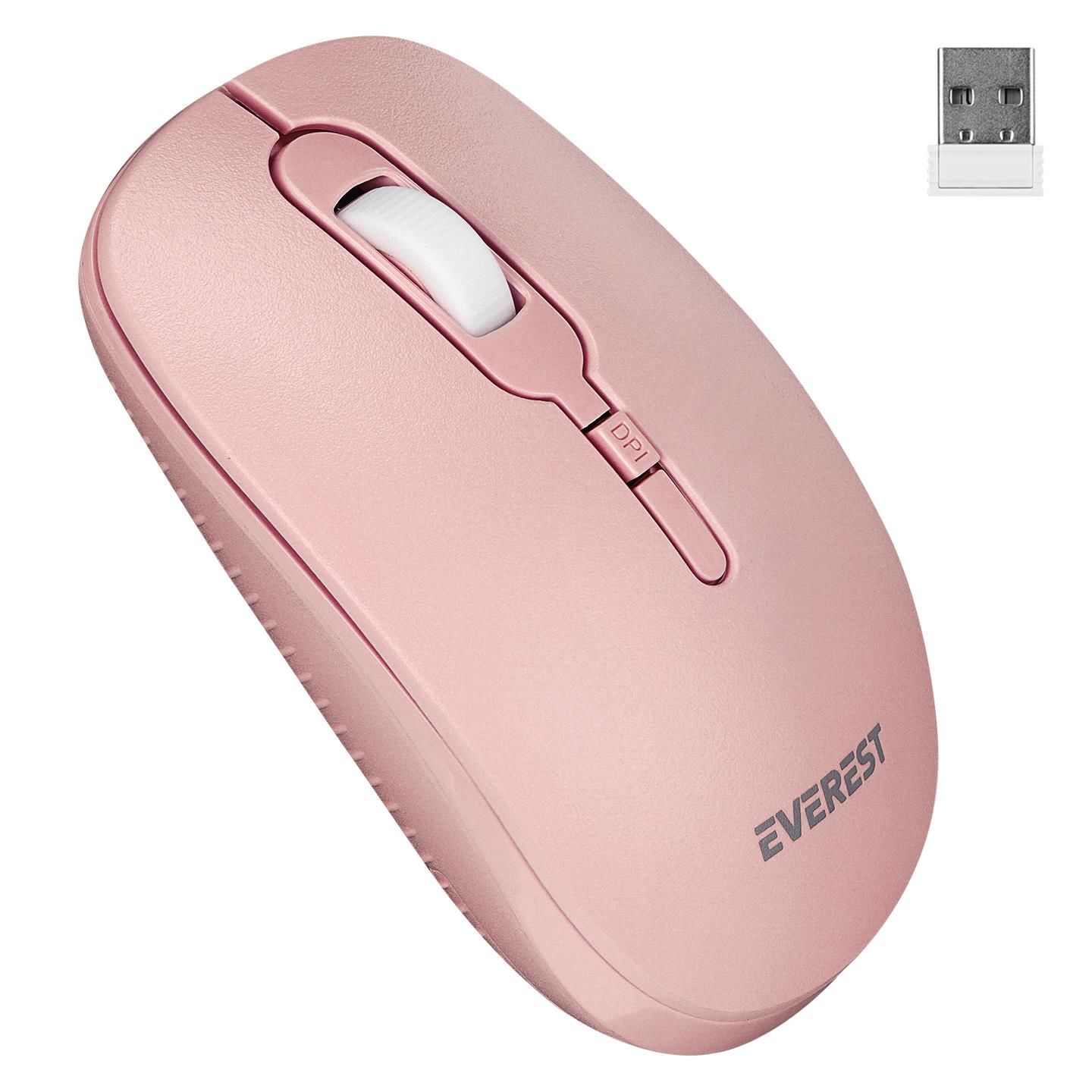 EVEREST SMW-89 PEMBE KABLOSUZ MOUSE