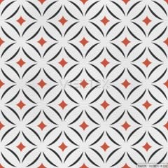 Geometric Patterned Upholstery Faux Leather - GEO166