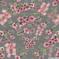 Floral Upholstery Faux Leather - CIC123