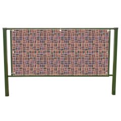 Stone Patterned Balcony Tarpaulin 430 gr/m² - STN109