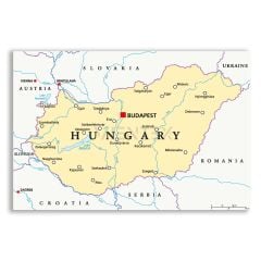 Macaristan Haritası Tablosu  - CTY127