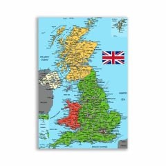 Birleşik Krallık Haritası Tablosu  - CTY138