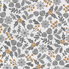 Floral Upholstery Faux Leather - CIC134