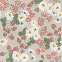 Floral Upholstery Faux Leather - CIC136