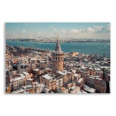 İstanbul Galata Kulesi Deniz Tablosu  - OTMN116