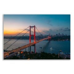 İstanbul Boğaz Köprüsü Işıklı  Tablosu  - OTMN131