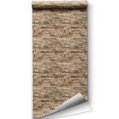 Self Adhesive Stone Patterned Vinyl Wall Covering Wallpaper - WLA100