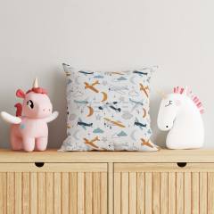 Children's Room Throw Pillow Cover - KDSCH106