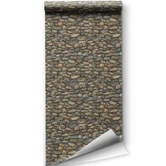 Self Adhesive Stone Patterned Vinyl Wall Covering Wallpaper - WLA110