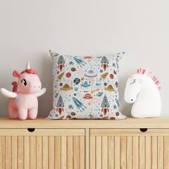 Children's Room Throw Pillow Cover - KDSCH138