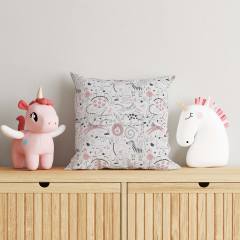 Children's Room Throw Pillow Cover - KDSCH141