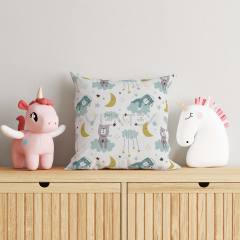 Children's Room Throw Pillow Cover - KDSCH142