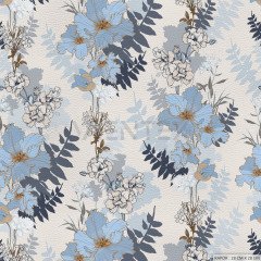 Floral Upholstery Faux Leather - CIC103