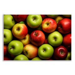 Kırmızı Yeşil Elmalar Tablosu  - FOD143